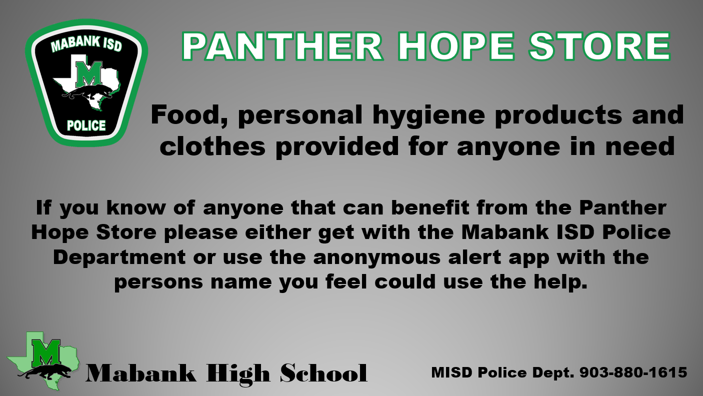 Panther Hope Store